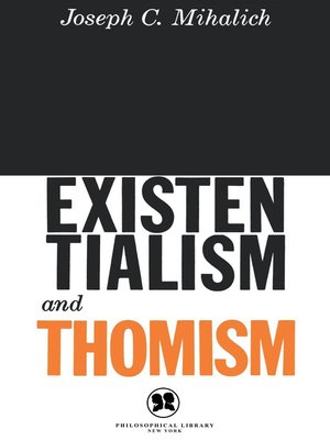 cover image of Existentialism and Thomism